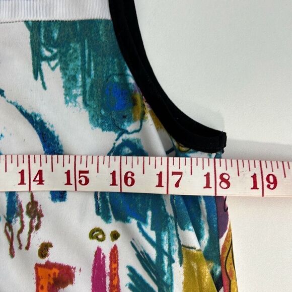 Michael Tyler Sleeveless Artsy Blouse  Medium - Picture 5 of 8